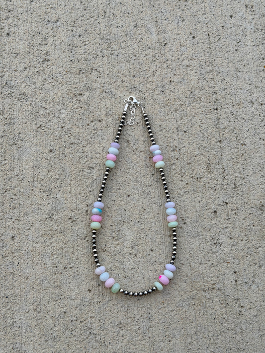 15-17" Pearl & Multi-Opal
