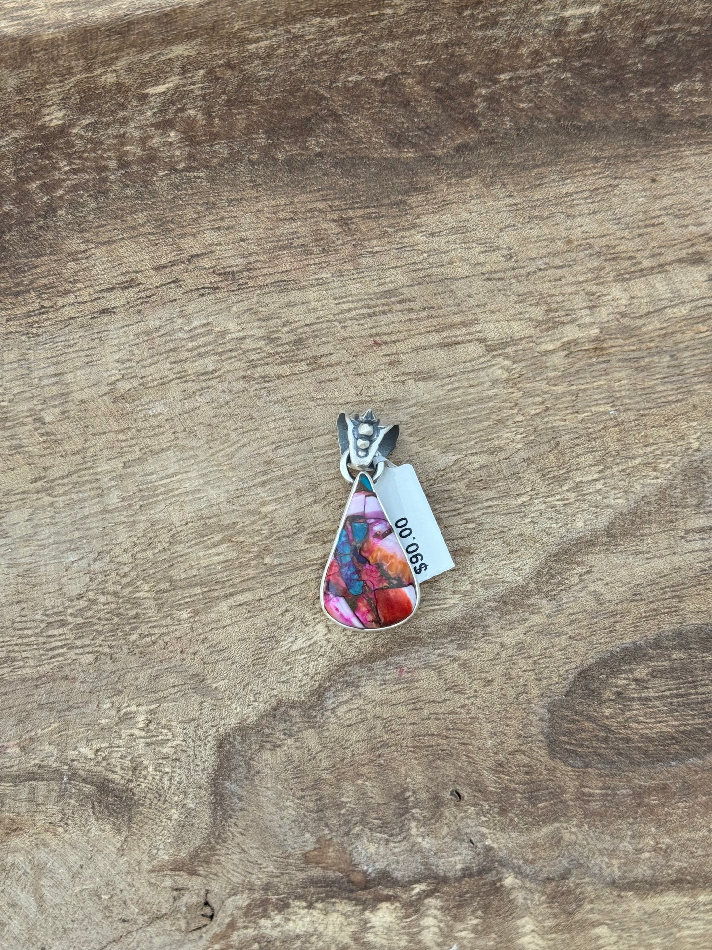 Pink Dahlia Pendant