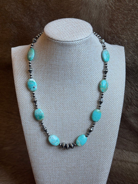 18-19.5" Genuine Turquoise