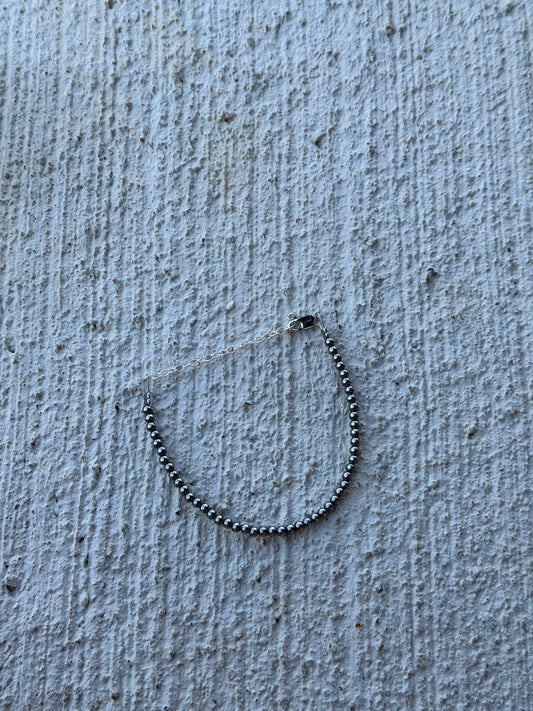6-8" 3mm Sterling Pearl