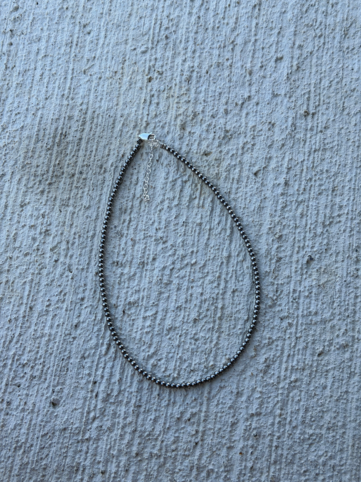 14-16" 3mm Sterling Pearl