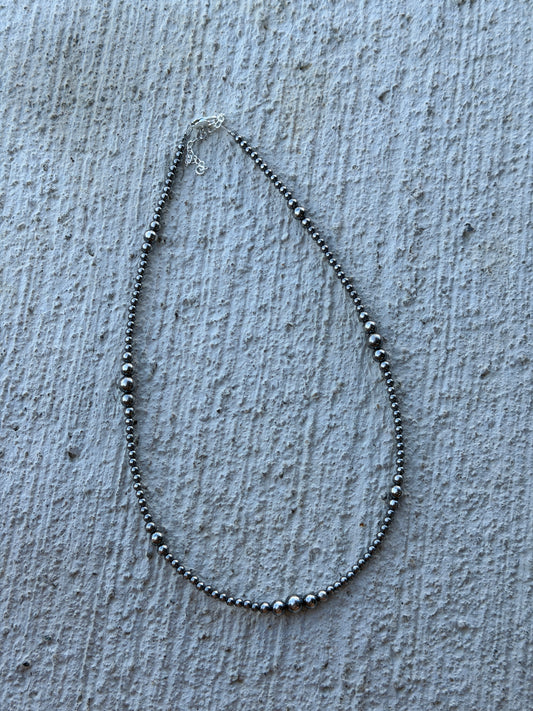 16-18" 3-6mm Sterling Pearls