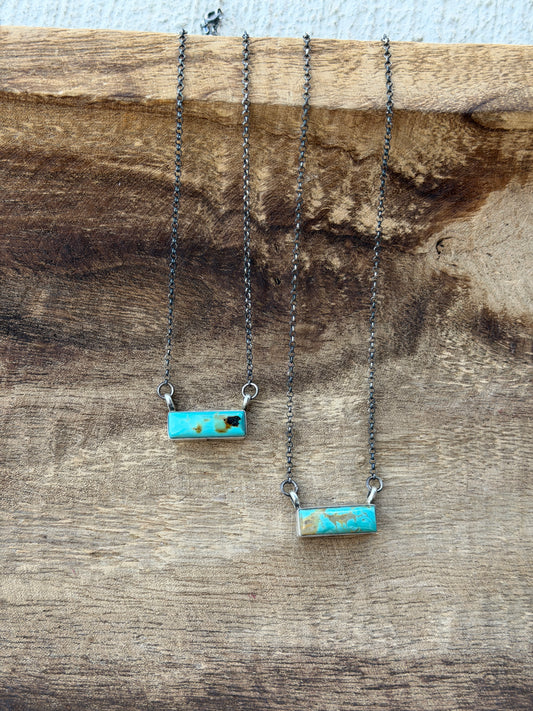 18" Kingman Mini Bar Necklace