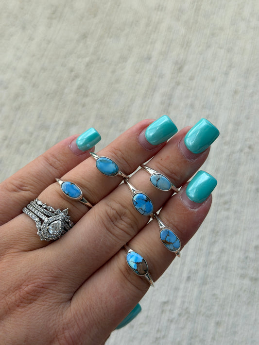 Golden Hills Stacker Ring