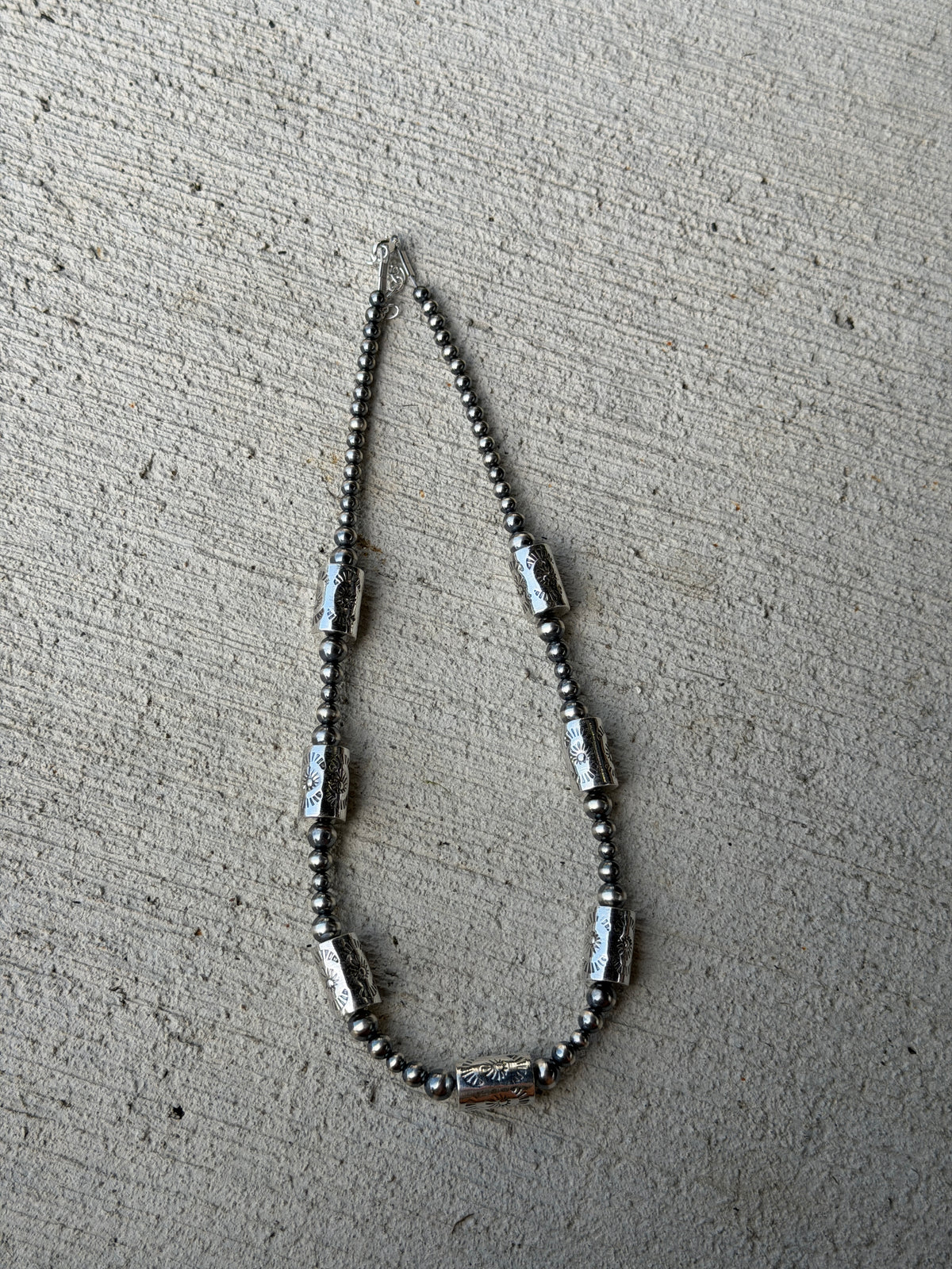 16.5-18" Pearl & Barrel Bead