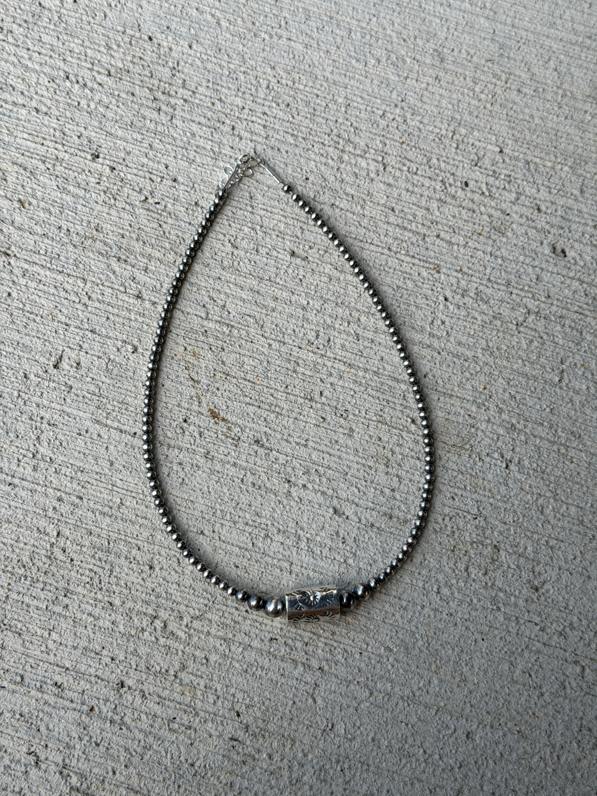 14-15.5" Pearl & Barrel Bead