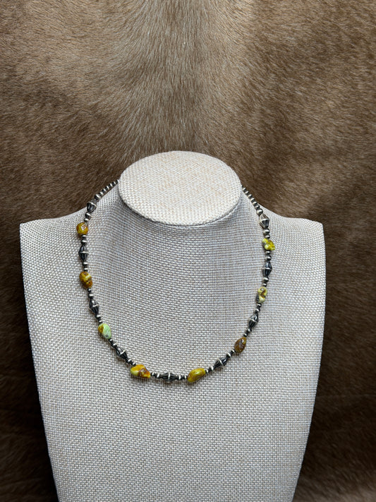 15-16.5" Palomino Variscite