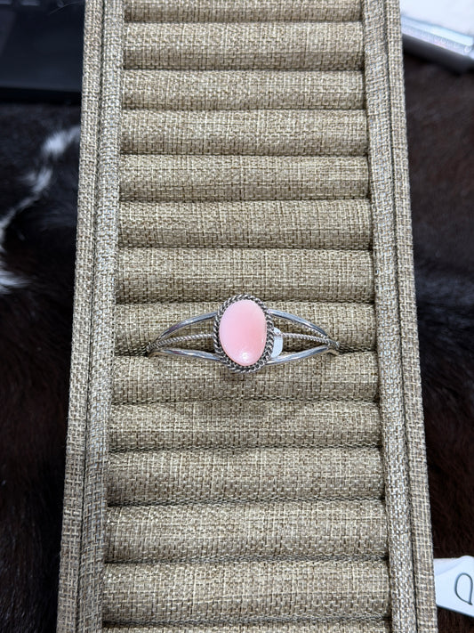 Pink Conch Cuff