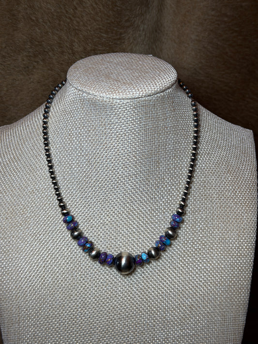 15-16.5" Purple Spotted Mohave