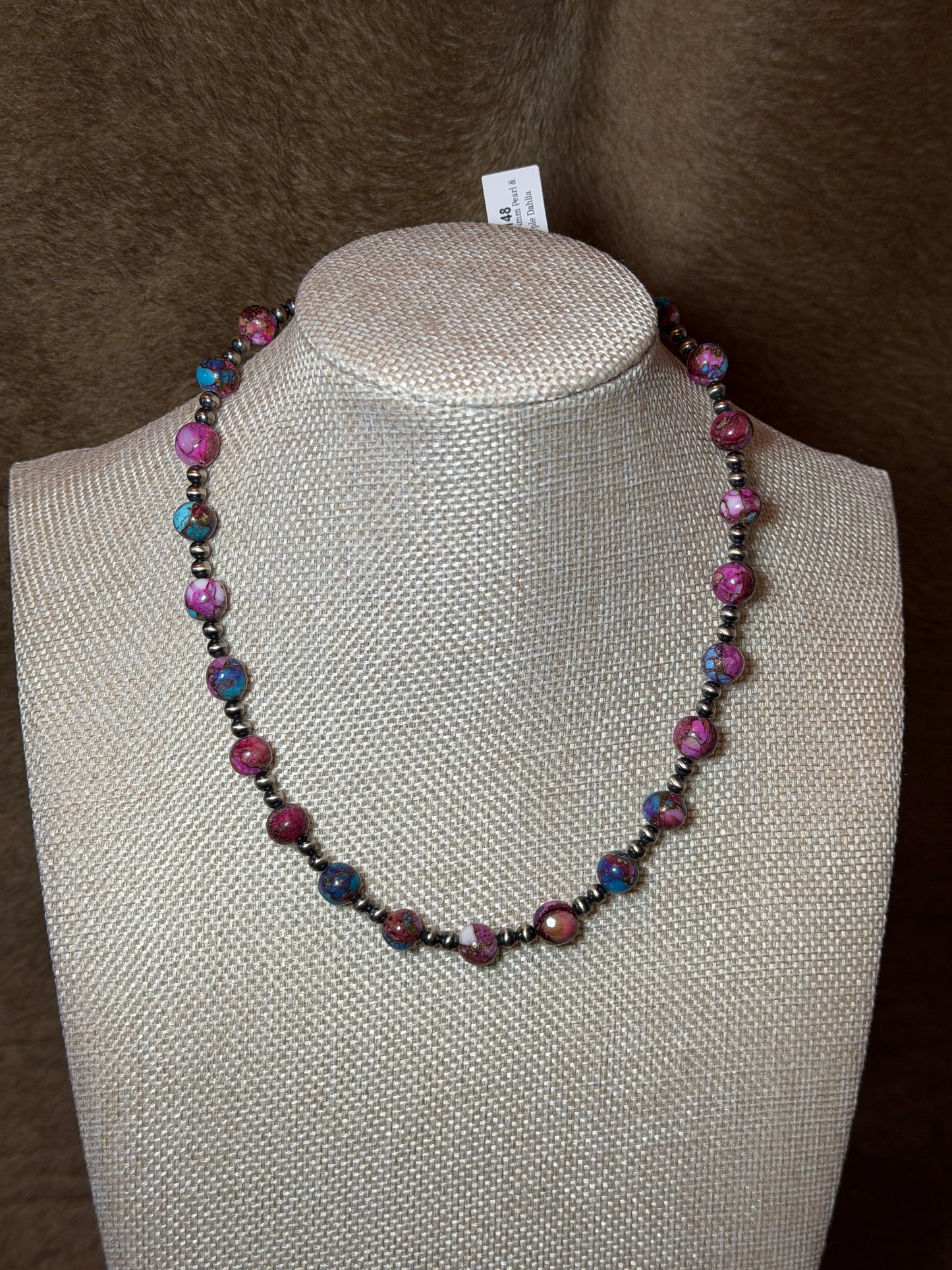 16-17.5" Purple Dahlia