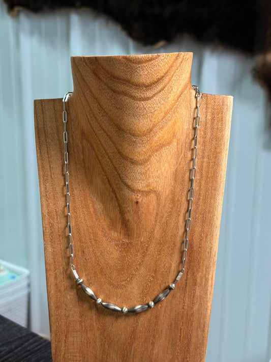 18" Torpedo Bar Necklace