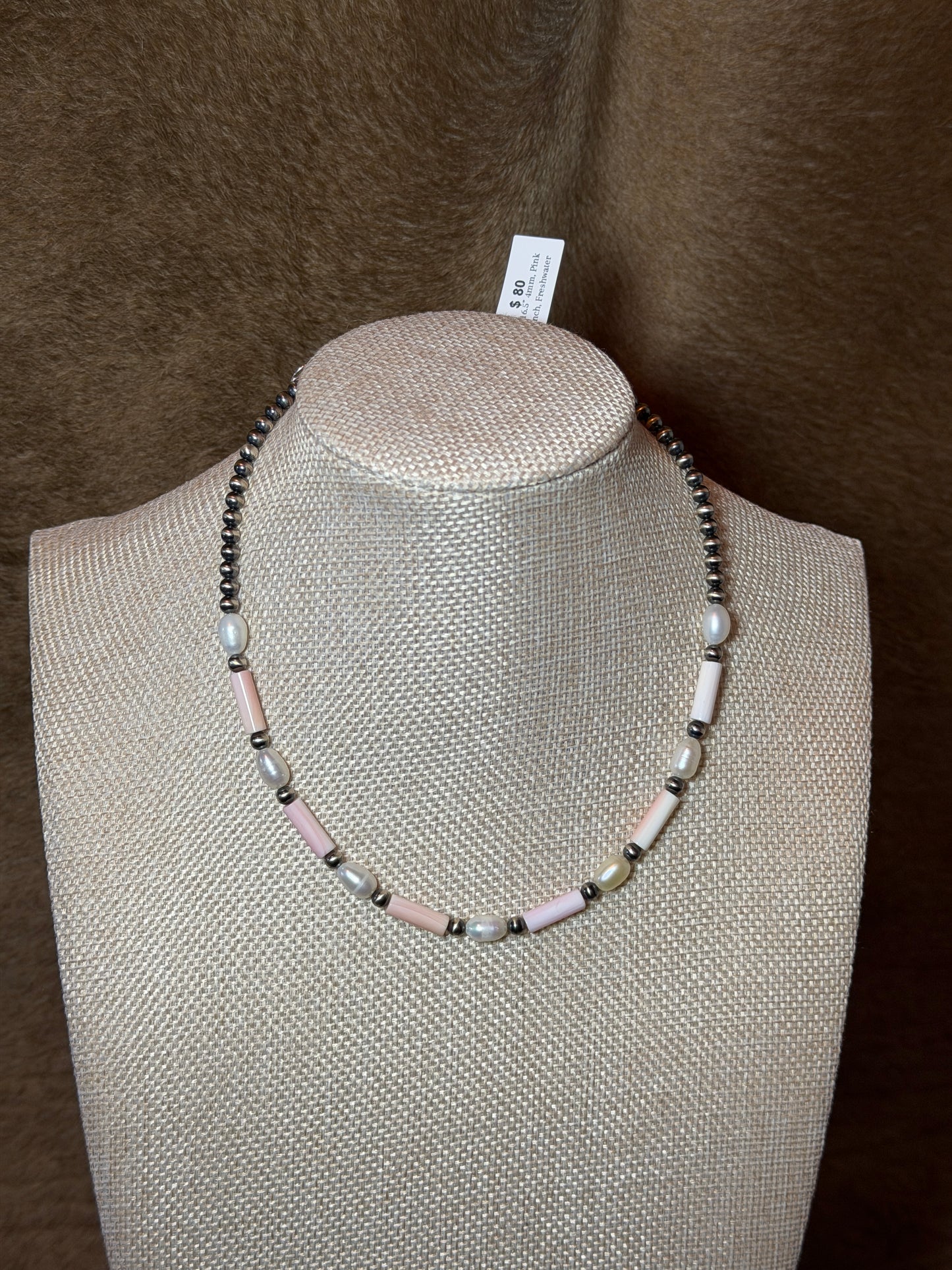 15-16.5" Pink Conch & Freshwater