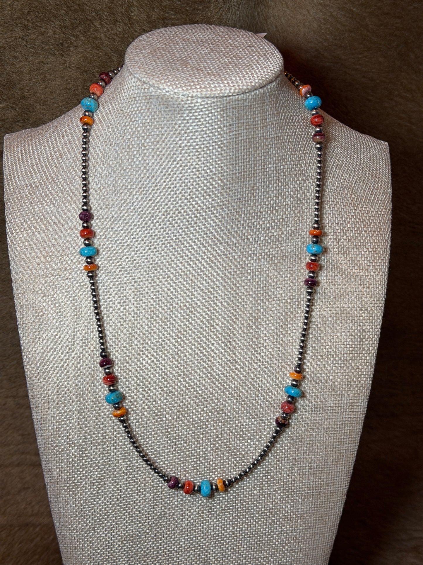 21.5-23" Pearl & Multi-Stone