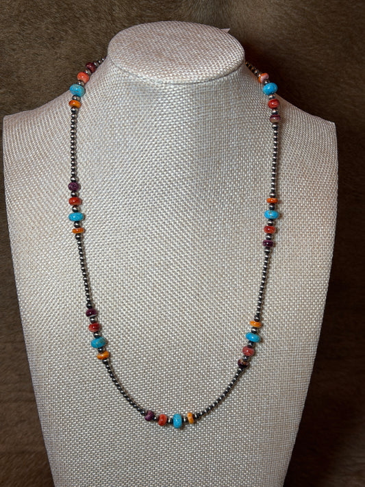 21.5-23" Pearl & Multi-Stone