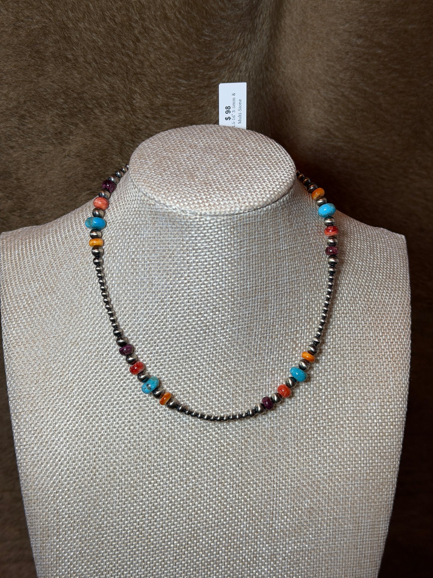 14.5-16" Pearl & Multi-Stone