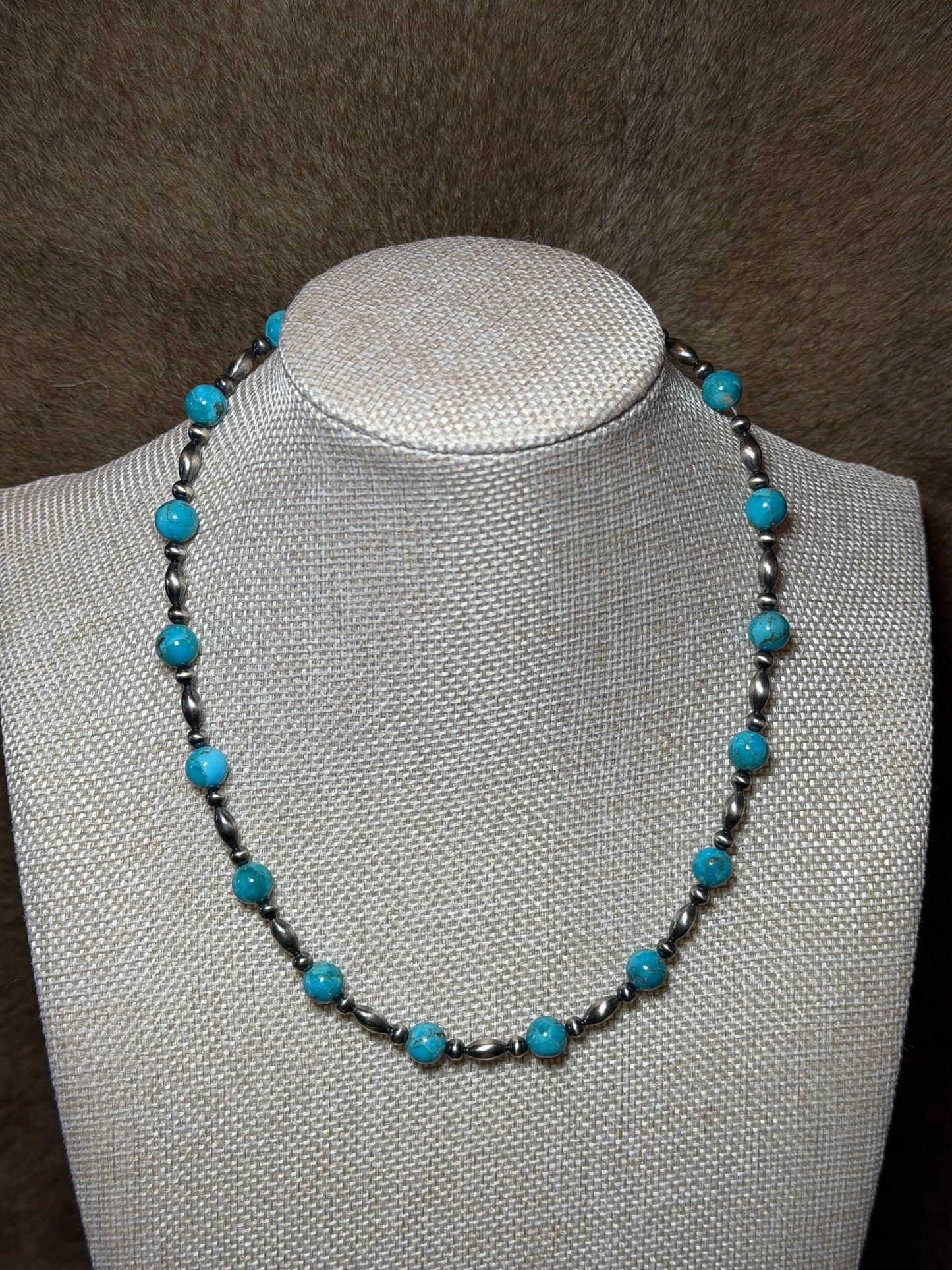 17-18.5" Kingman Turquoise