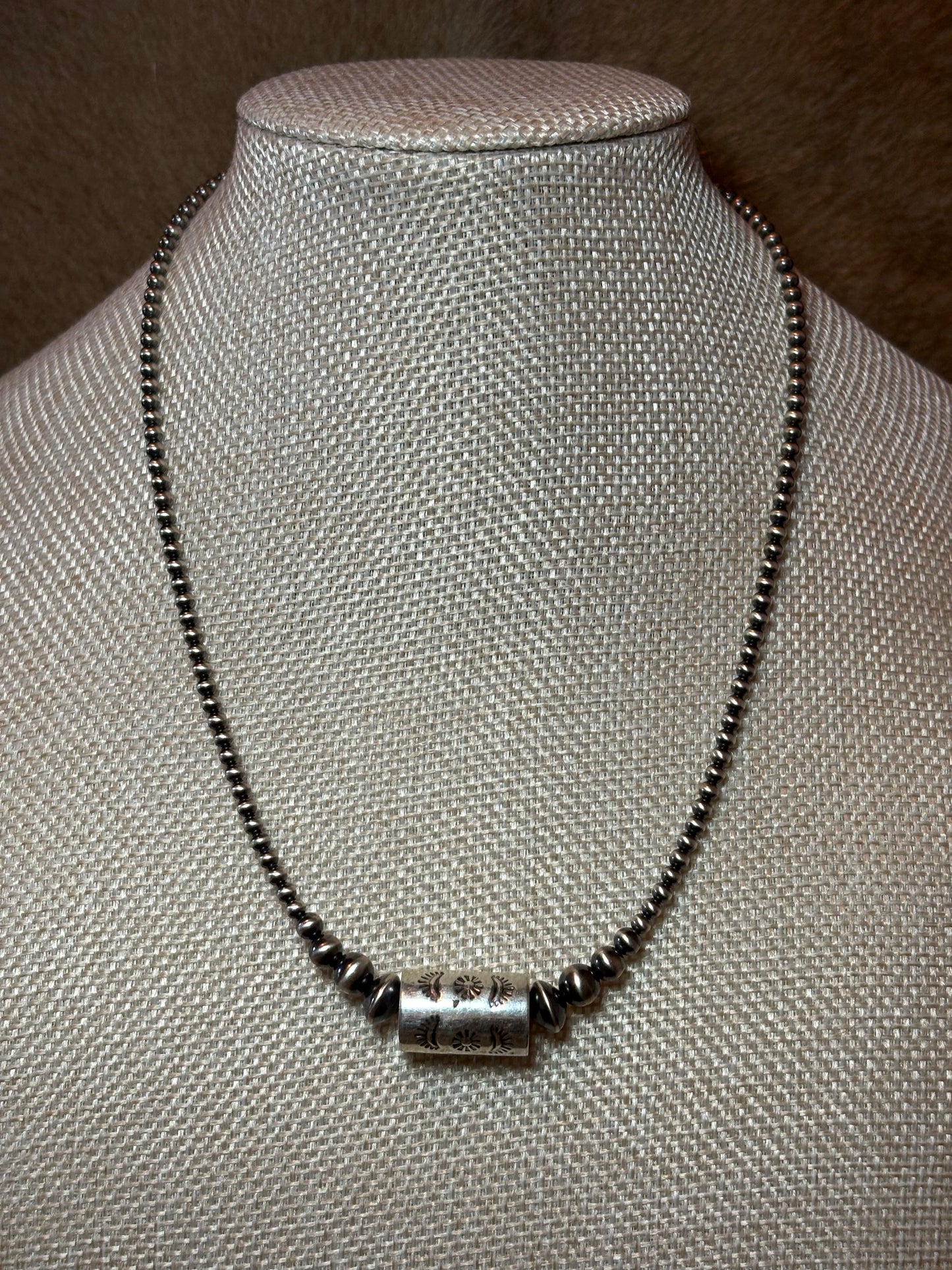 17-18.5" Pearl & Barrel Bead