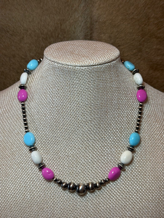 16-17.5" Cotton Candy Dahlia