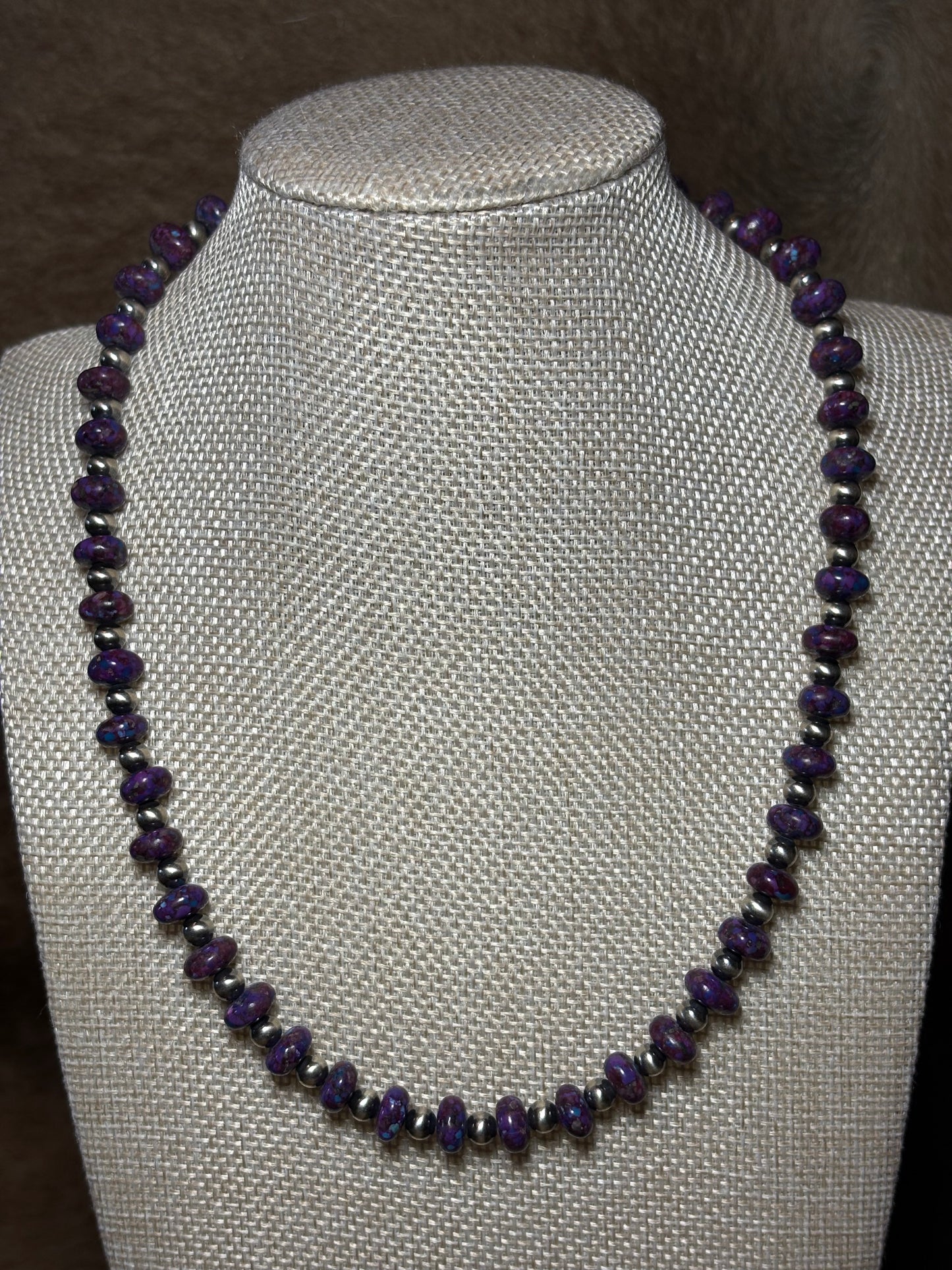 18-19.5" Purple Mohave