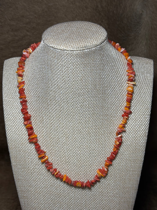 18” Spiny Chip Necklace