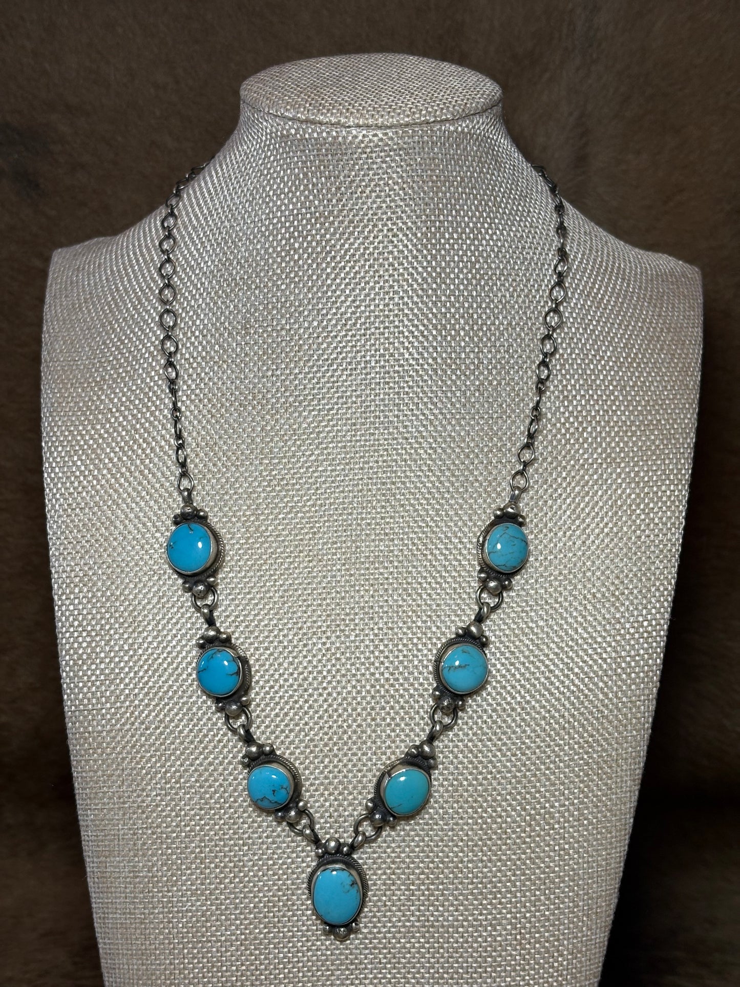 Kingman Turquoise Lariat