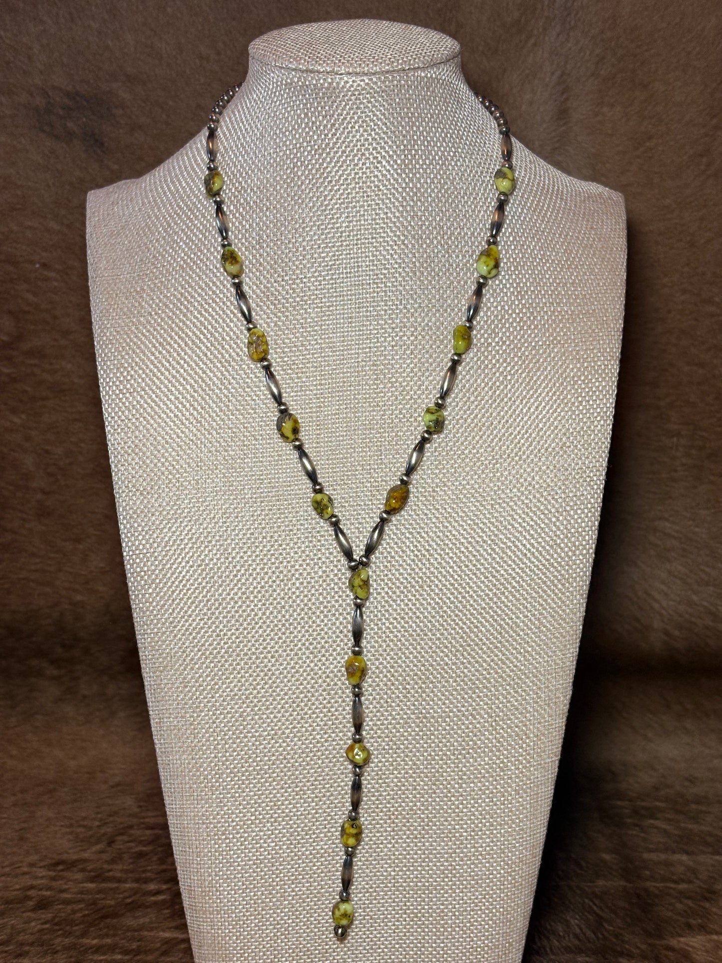 Palomino & Sterling Pearl Lariat