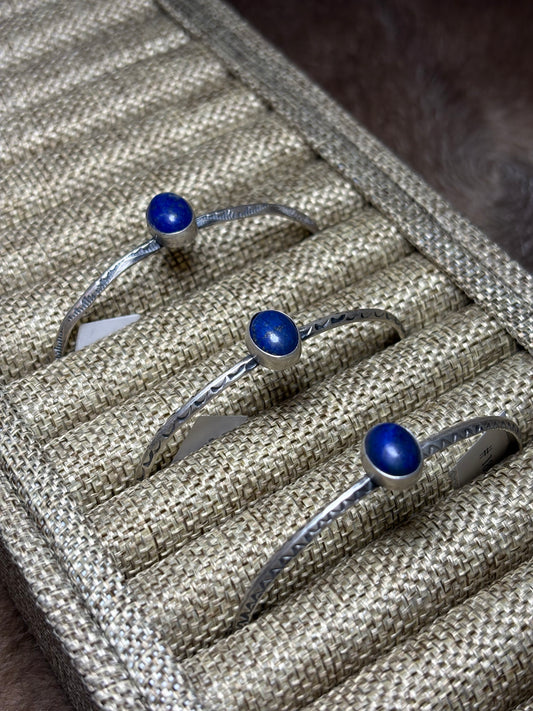 Blue Lapis Stacker Cuff