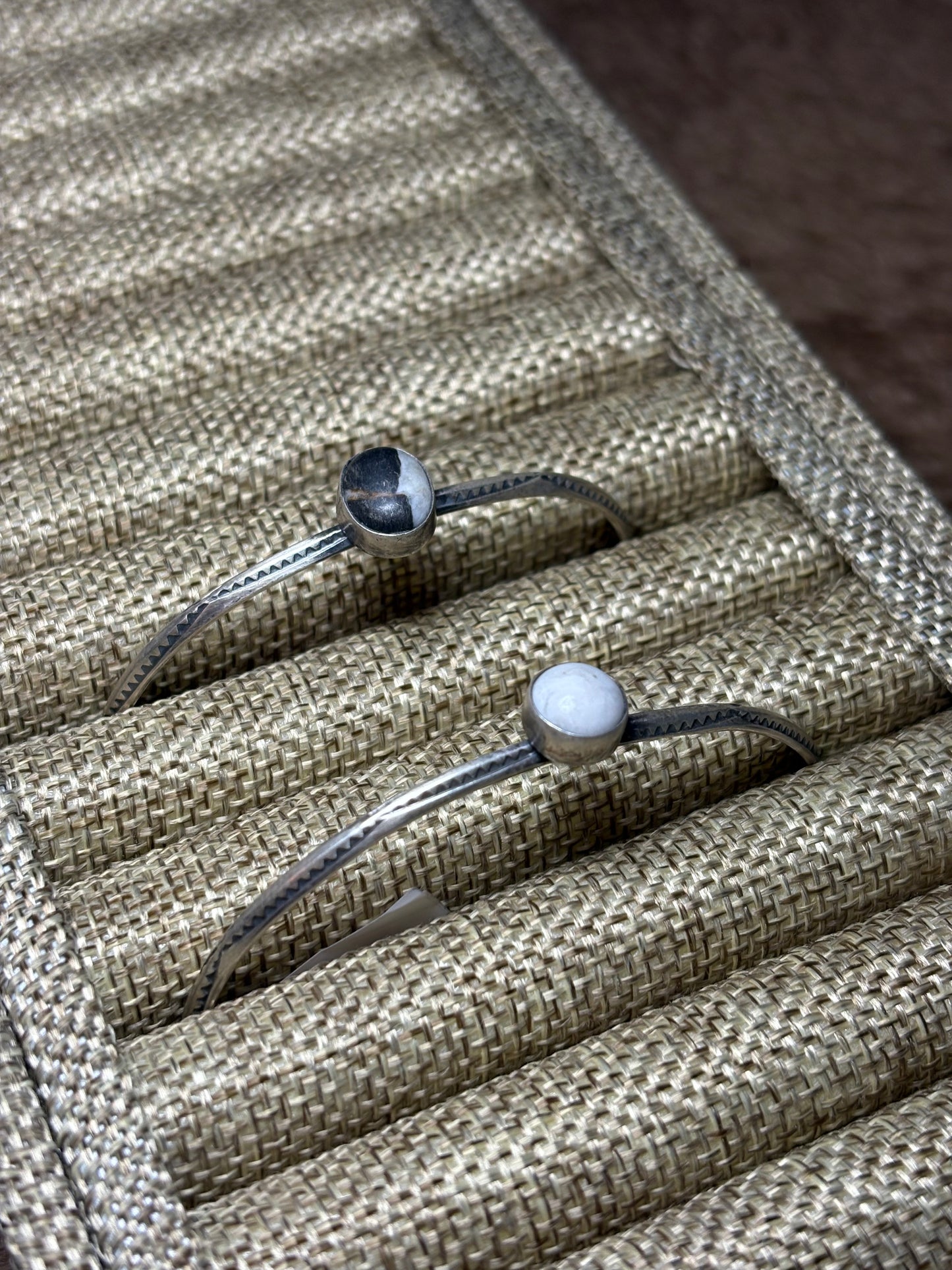 White Buffalo Simple Cuffs