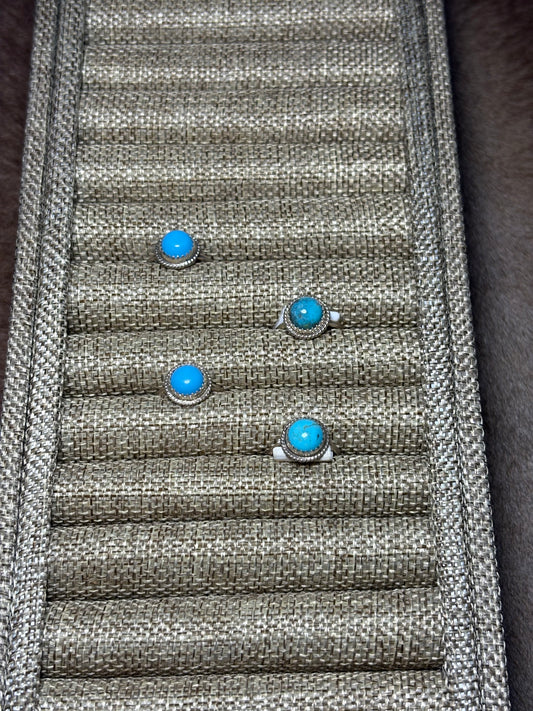 Kingman Turquoise Rings