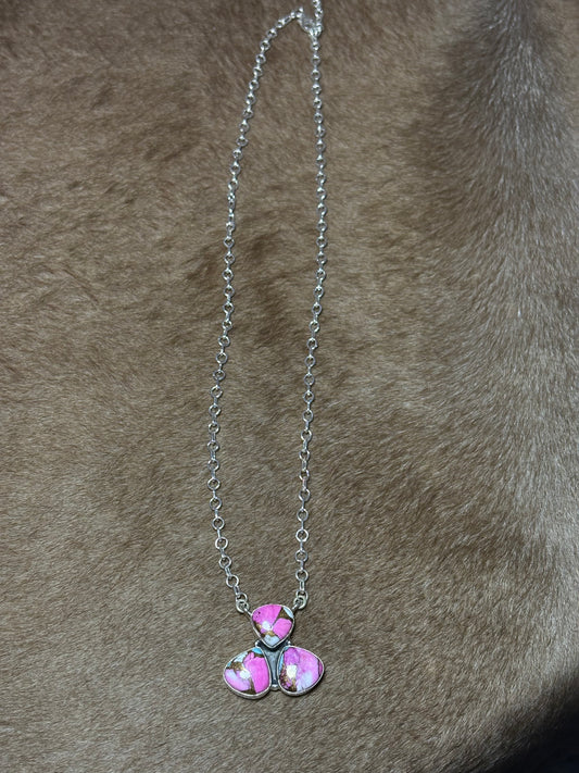 18-20” Cotton Candy Dahlia Cluster