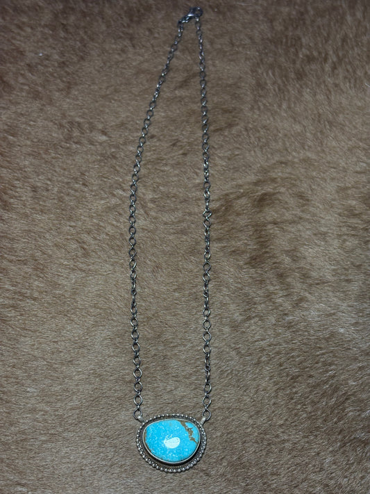 20" Kingman Turquoise Necklace