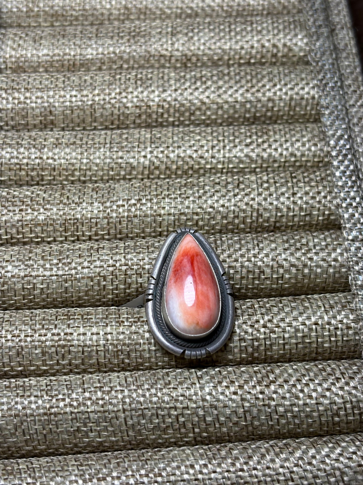 Sz 6.5 Red Spiny Ring