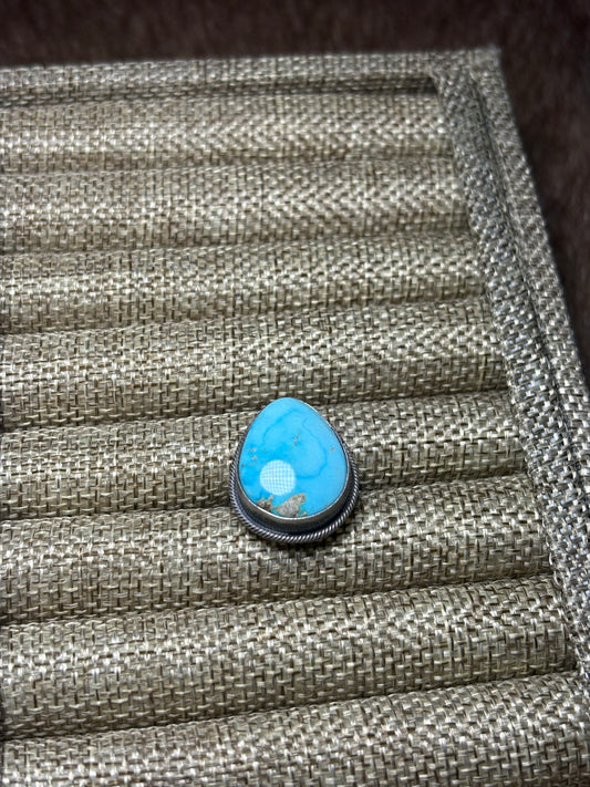 Sz 6 Kingman Turquoise Ring