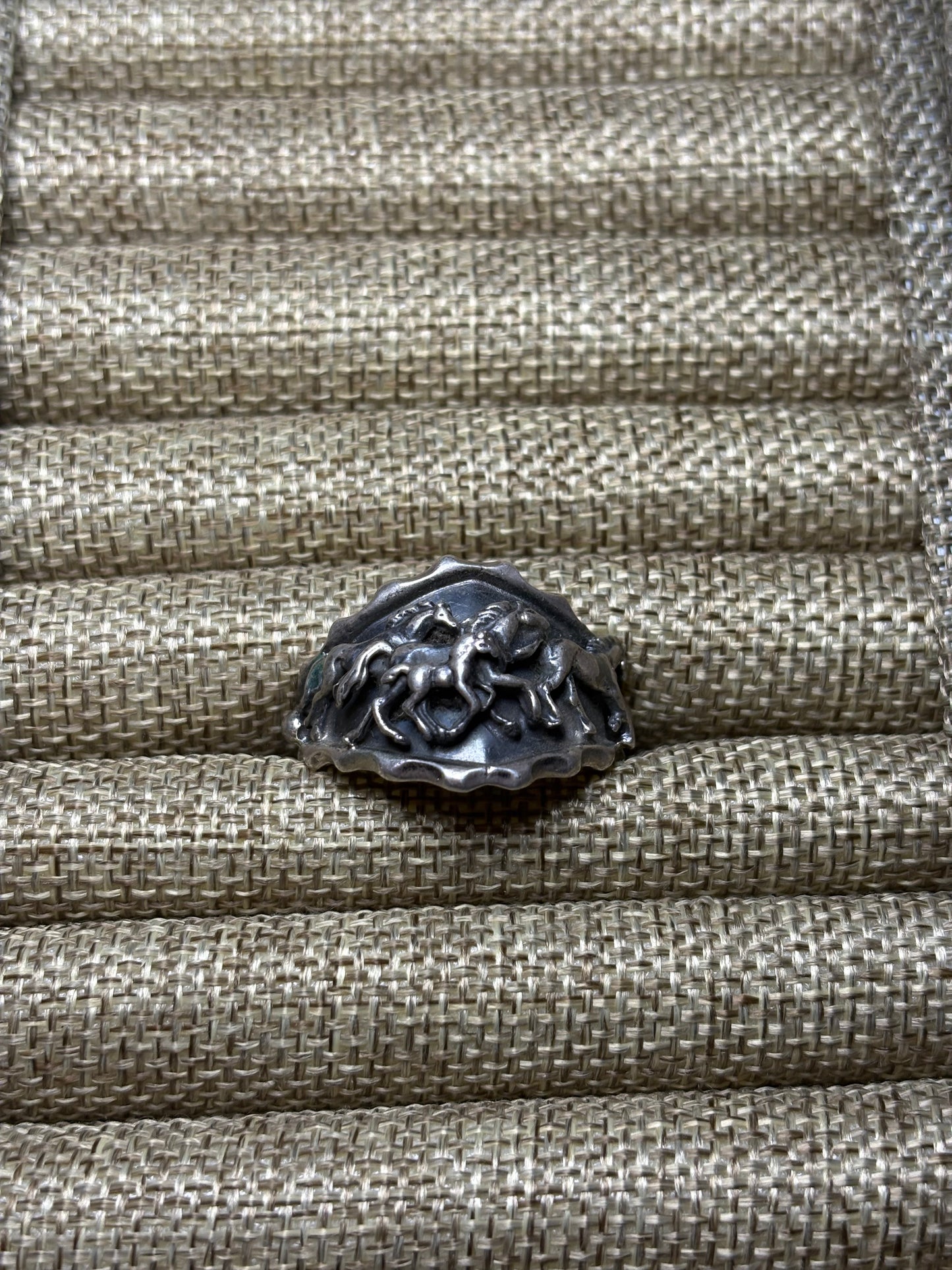 Men's Horse Ring Size 17