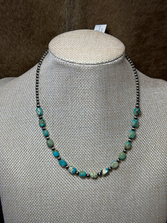 15-16.5" Turquoise Magnesite