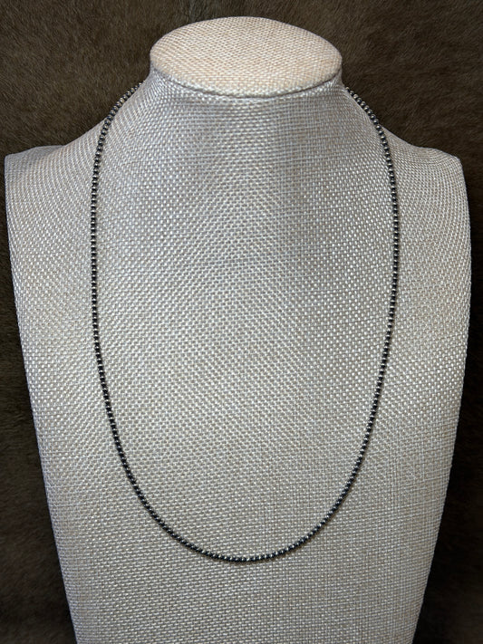 21-22.5" 2.5mm Sterling Pearls