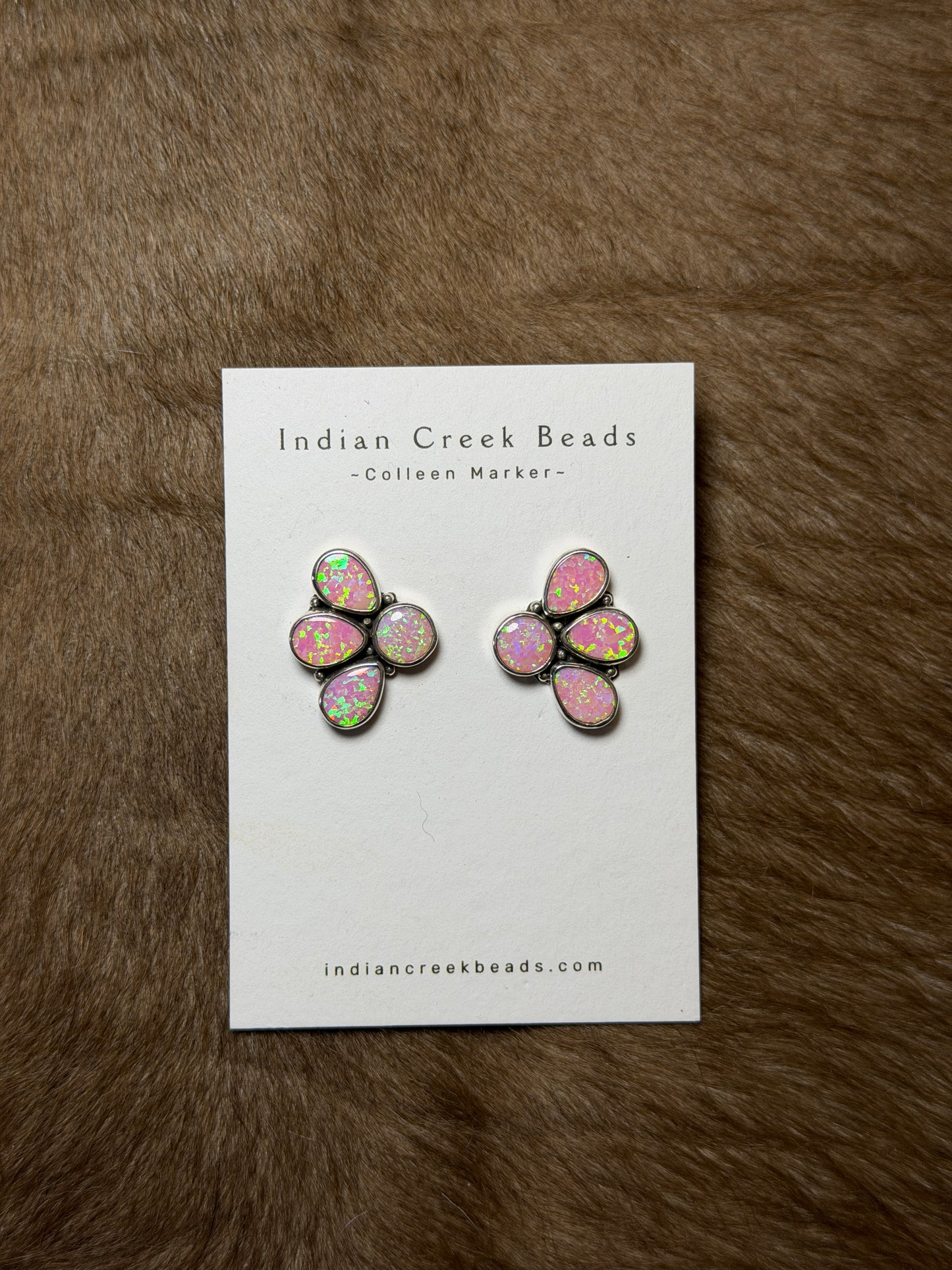 Pink Opal Clusters
