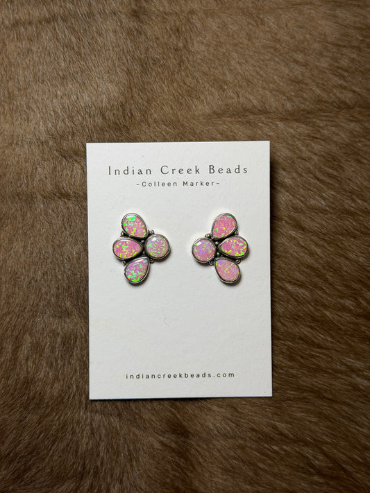 Pink Opal Clusters