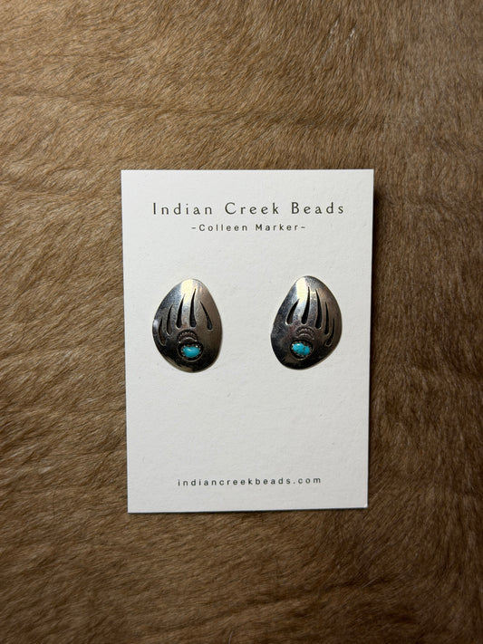 Kingman Bearpaw Earrings
