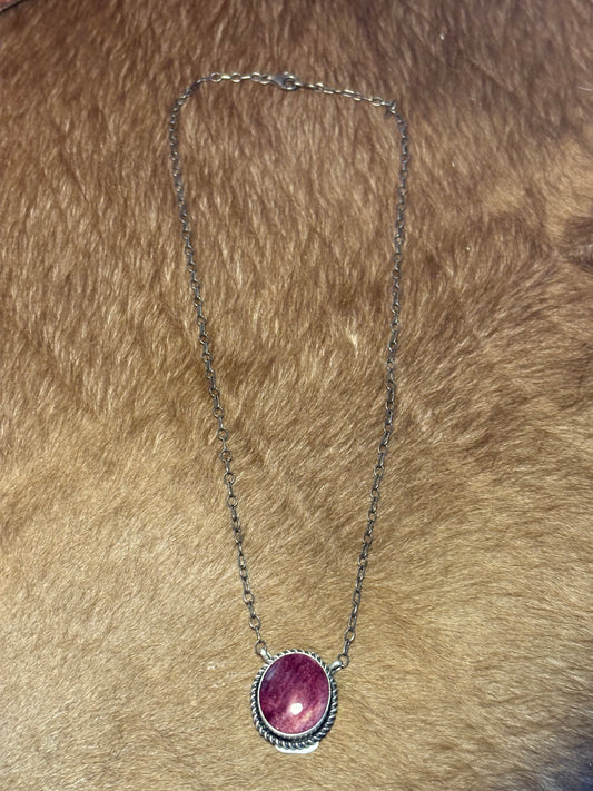 19" Purple Spiny Circle BN