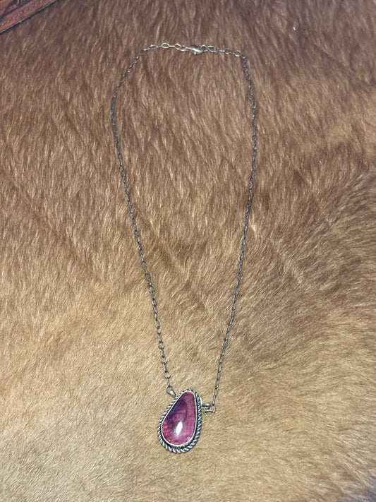 18" Purple Spiny Teardrop BN