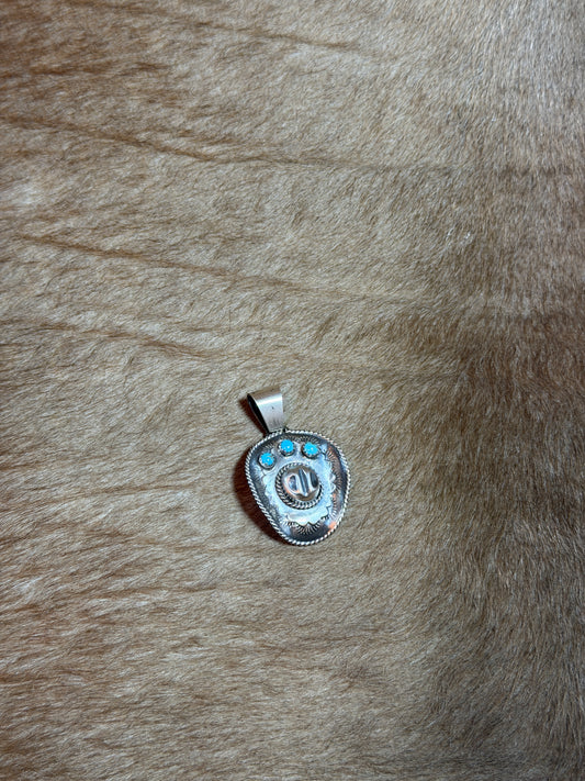 Cowboy Hat Pendant