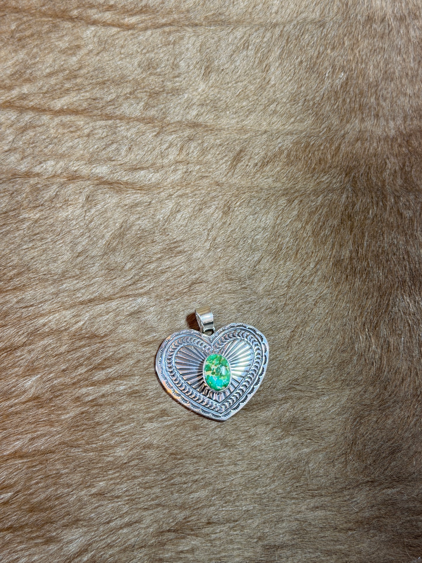 Sonoran Gold Heart Pendant
