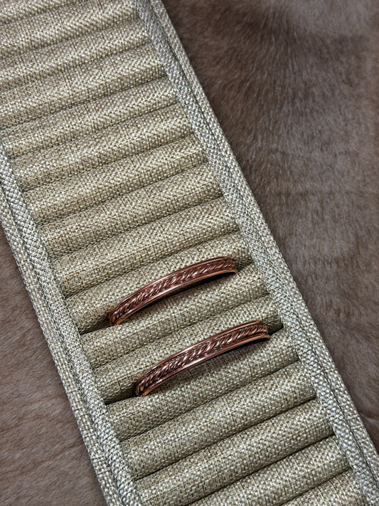Twisted Copper Cuff