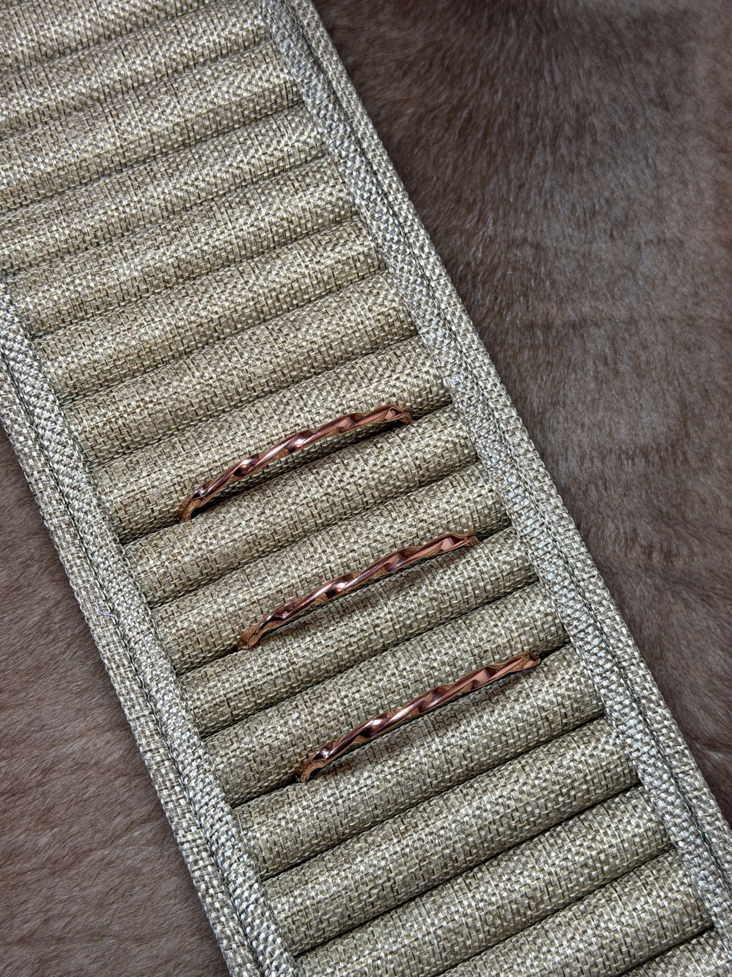 Textured Copper Cuff