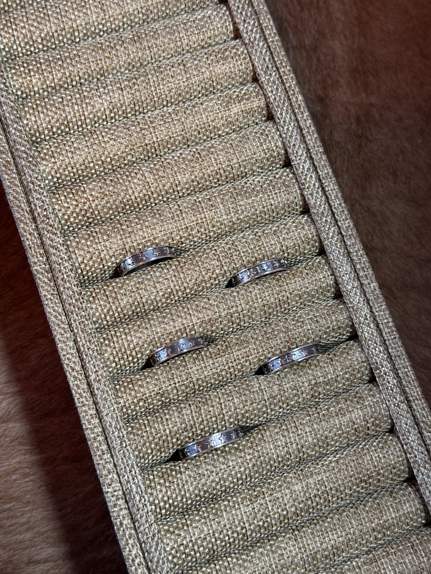 Sterling Star Stacker Ring