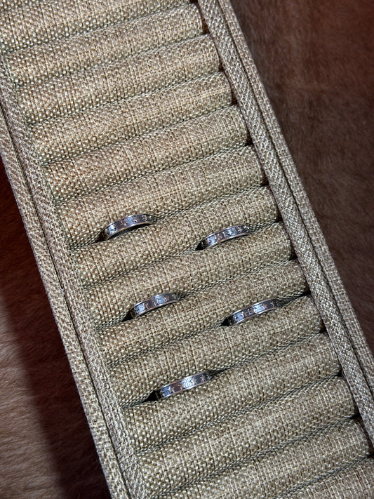 Sterling Star Stacker Ring