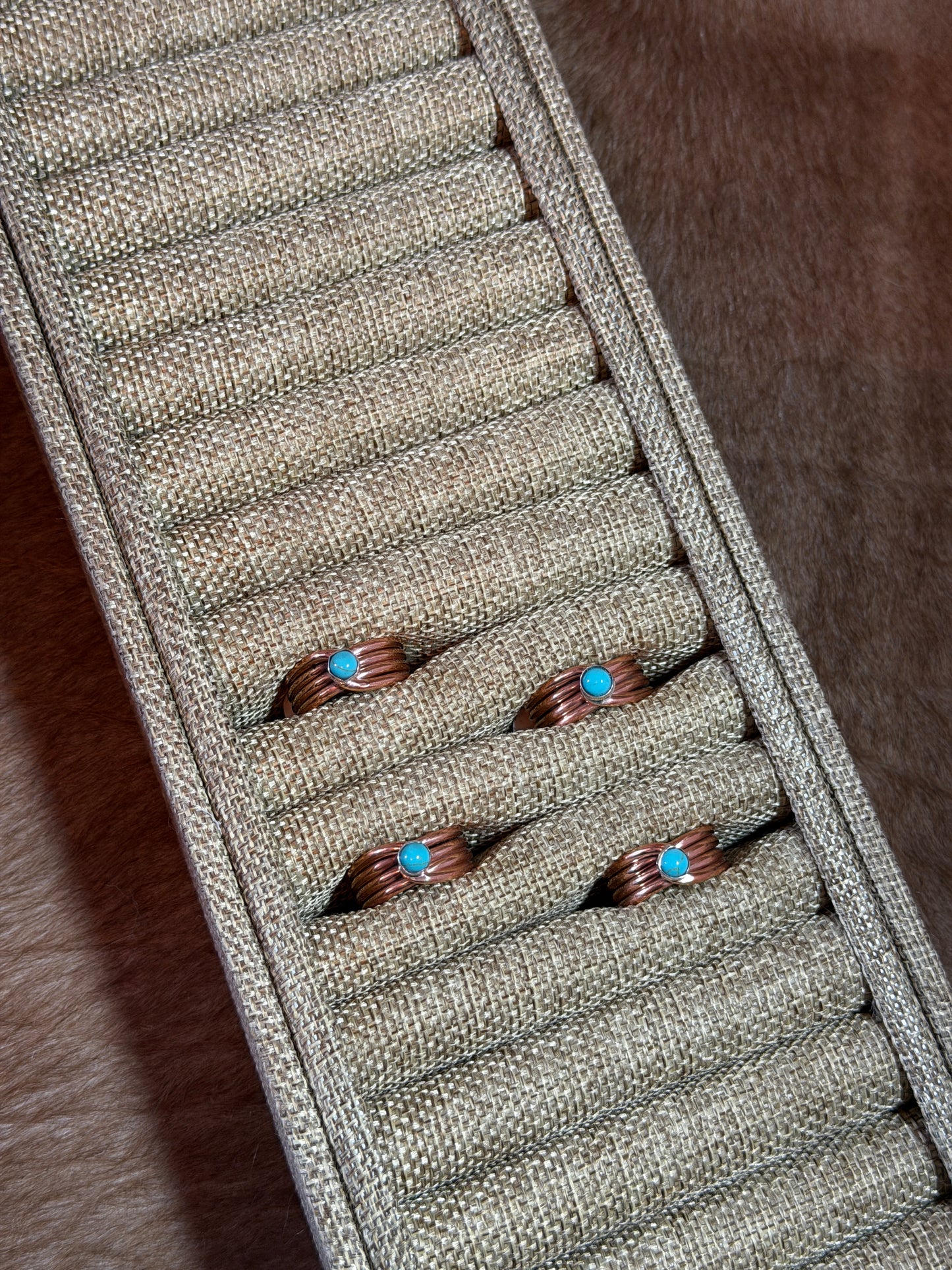 Copper & Turquoise Ring