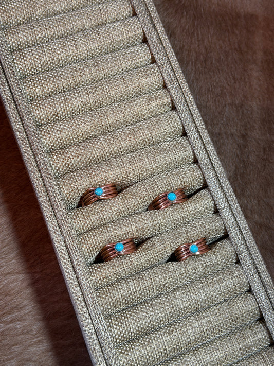 Copper & Turquoise Ring