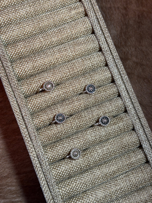 Sterling Starburst Ring